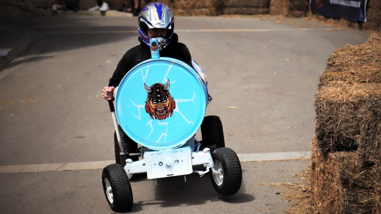 Ragnarök Energy Drink a sponsorisé une course de caisses à savon