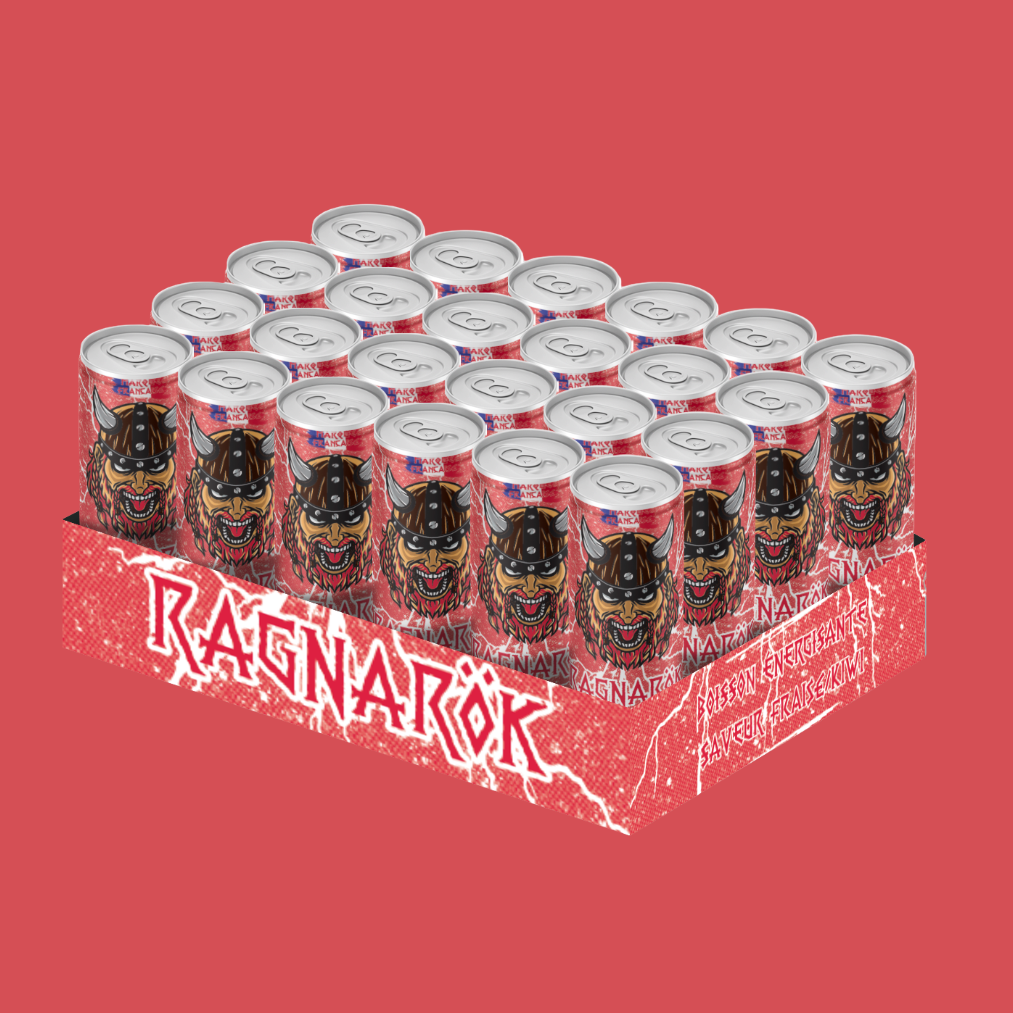 24 canettes Fraise/Kiwi 🍓🥝