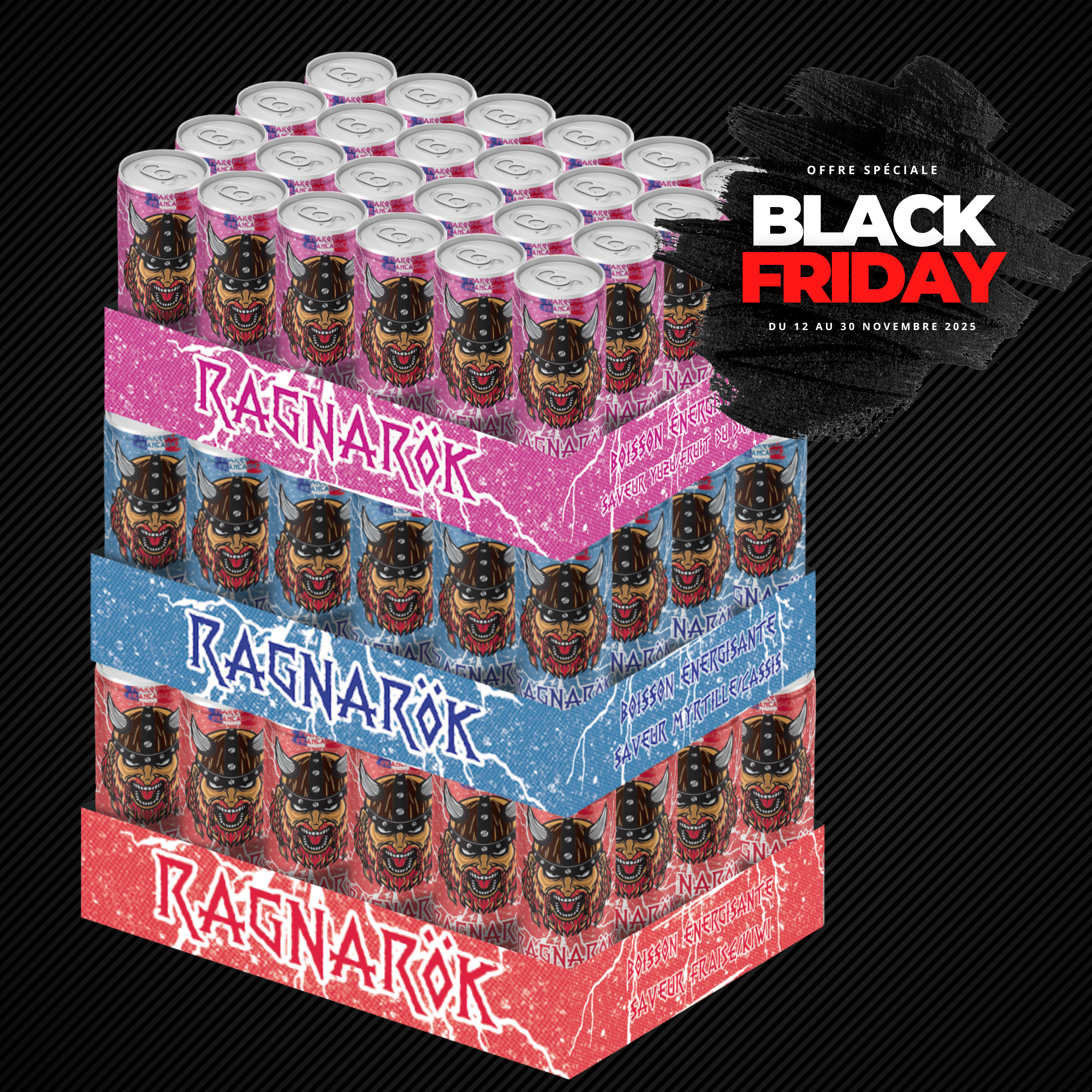 72 canettes (offre BLACK FRIDAY)