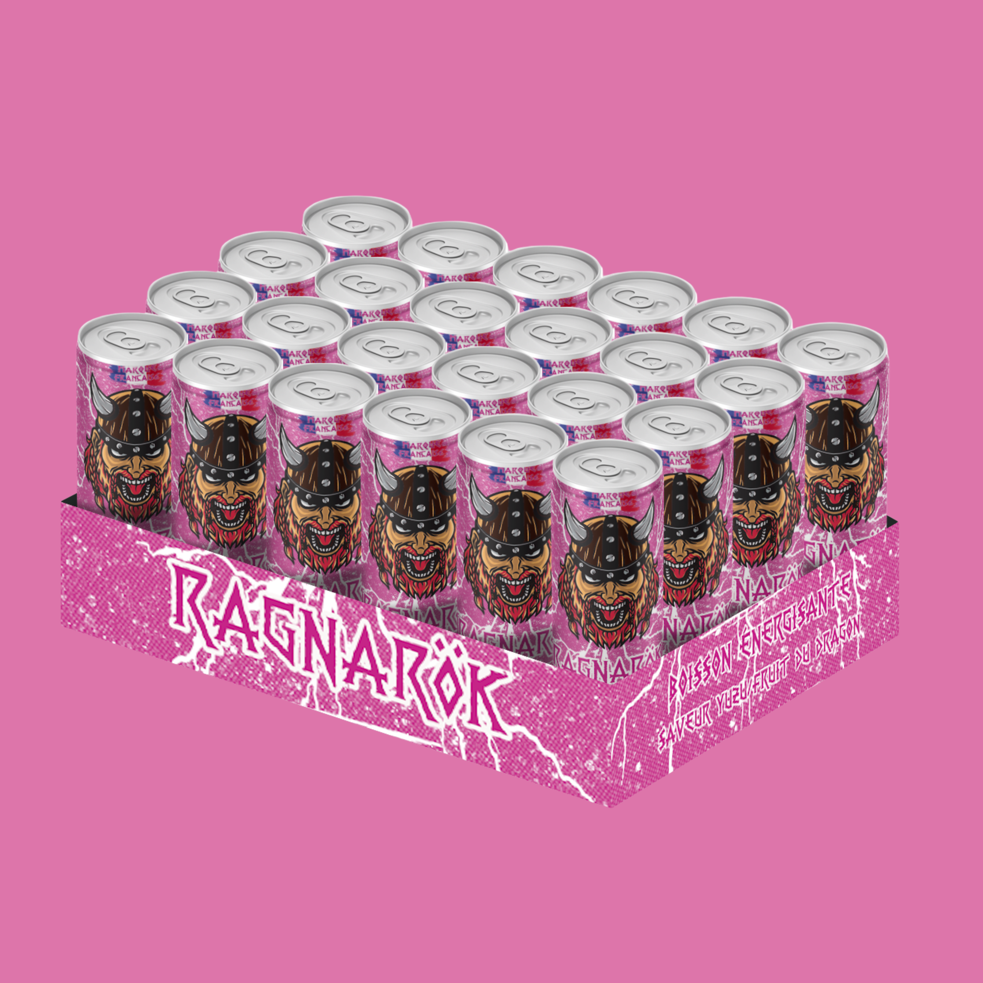 24 canettes Fruit du dragon 🍋🐉