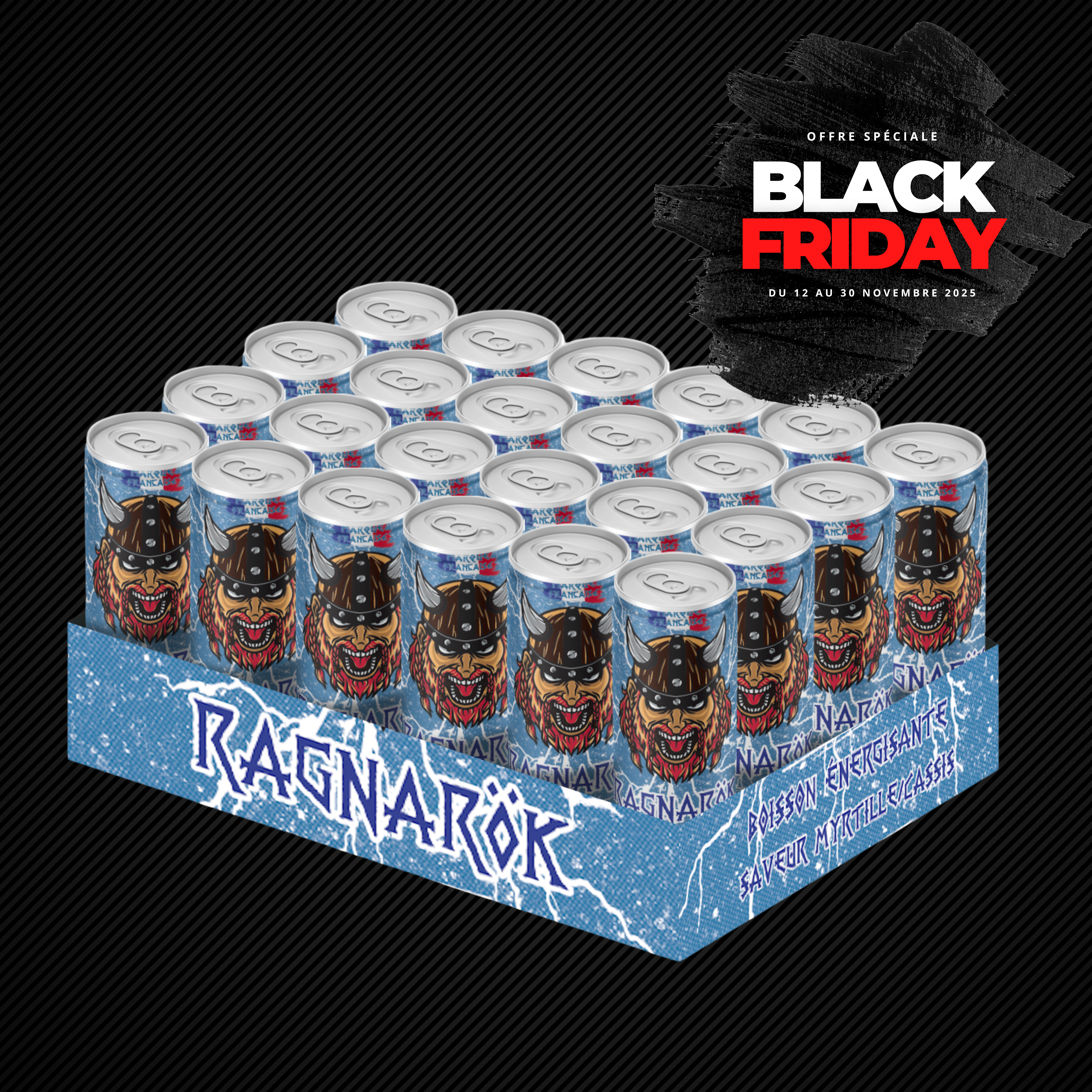 24 canettes Myrtille/Cassis 🫐