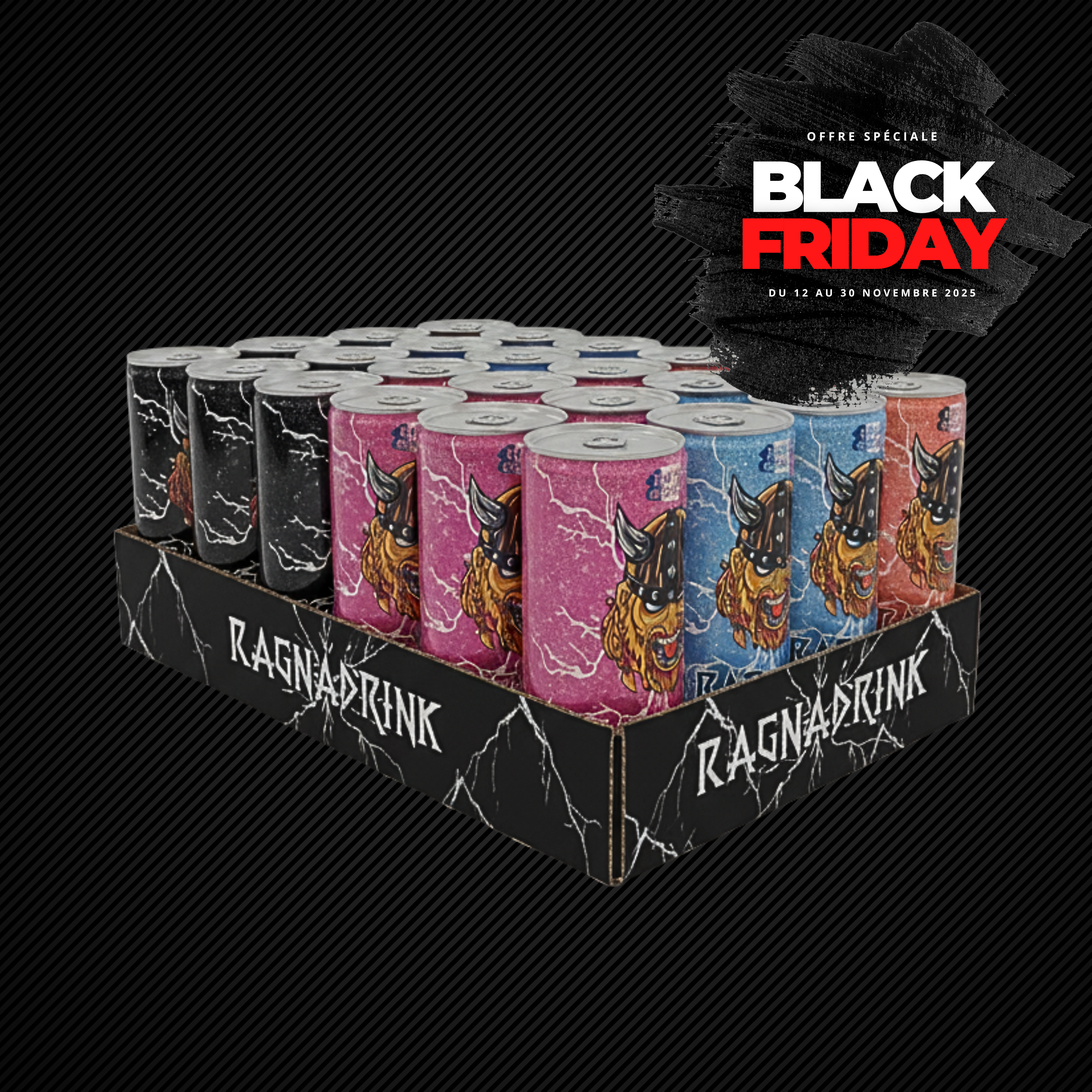 Pack mixte | 24 canettes 250ml